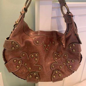 Isabella Fiore Leather Hobo/Shoulder Bag